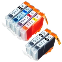 Compatible Multipack Canon i900D Printer Ink Cartridges (6 Pack) -4705A002
