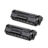 Compatible Multipack Canon PCD440 Printer Toner Cartridges (2 Pack) -0263B002AA