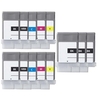 Compatible Multipack Canon PFI-102BK/MBK/C/M/Y 2 Sets + 3 EXTRA Black Ink Cartridges (13 Pack)