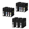 Compatible Multipack Canon PGI-2500XL 2 Full Sets + 3 EXTRA Black Ink Cartridges (11 Pack)