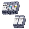 Compatible Multipack Canon PGI-7/PGI-9 Full Set + 2 EXTRA Black Ink Cartridges (7 Pack)