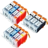 Compatible Multipack Canon Pixma iP5000 Printer Ink Cartridges (11 Pack) -4479A002