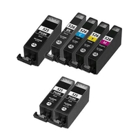 Compatible Multipack Canon Pixma MG5200 Printer Ink Cartridges (7 Pack) -4540B004