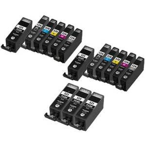 Compatible Multipack Canon Pixma MG8220 Printer Ink Cartridges (15 Pack) -4540B004