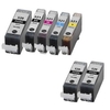 Compatible Multipack Canon Pixma MP630 Printer Ink Cartridges (7 Pack) -2933B001