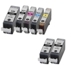 Compatible Multipack Canon Pixma MP640 Printer Ink Cartridges (7 Pack) -2933B001