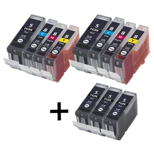 Compatible Multipack Canon Pixma MP970 Printer Ink Cartridges (11 Pack) -0628B001