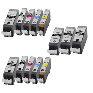 Compatible Multipack Canon Pixma MP980 Printer Ink Cartridges (13 Pack) -2932B001