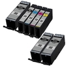 Compatible Multipack Canon Pixma TS8251 Printer Ink Cartridges (7 Pack) -1998C001