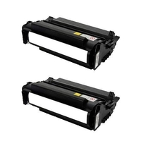 Compatible Multipack Dell S2500 Printer Toner Cartridges (2 Pack) -593-10023