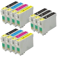 Compatible Multipack Epson 18XL 2 Full Sets + 3 EXTRA Black Ink Cartridges (11 Pack)