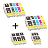 Compatible Multipack Epson 33XL 2 Full Sets + 6 EXTRA Black High Capacity Ink Cartridges (16 Pack)