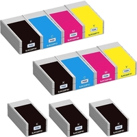 Compatible Multipack Epson S020601/604 2 Full Sets + 3 EXTRA Black Ink Cartridges (11 Pack)