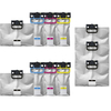 Compatible Multipack Epson T01D1/4 2 Full Sets + 3 EXTRA Black Ink Cartridges (11 Pack)
