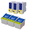 Compatible Multipack Epson T036/T037 3 Full Sets Ink Cartridges (6 Pack)