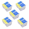 Compatible Multipack Epson T040/T041 5 Full Sets Ink Cartridges (10 Pack)