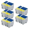 Compatible Multipack Epson T050140-T050/S020110-T053 5 Full Sets Ink Cartridges (10 Pack)