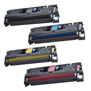 Compatible Multipack HP 121A Full Set Toner Cartridges (4 Pack)