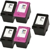 Compatible Multipack HP 304 2 Full Sets + 1 EXTRA Black Ink Cartridges (5 Pack)