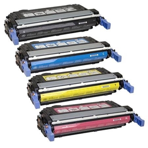 Compatible Multipack HP Colour LaserJet 4730x Printer Toner Cartridges (4 Pack) -Q6460A