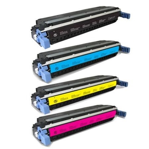 Compatible Multipack HP Colour LaserJet 5550n Printer Toner Cartridges (4 Pack) -C9730A