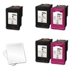Compatible Multipack HP Deskjet 1111 Printer Ink Cartridges (5 Pack) -F6U68AE