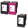 Compatible Multipack HP DeskJet 2548 Printer Ink Cartridges (3 Pack) -CH561EE
