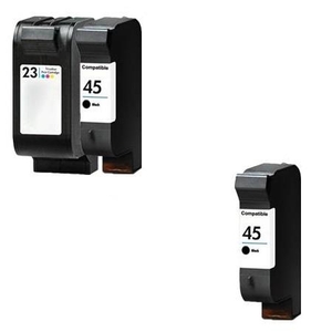Compatible Multipack HP DeskJet 890cse Printer Ink Cartridges (3 Pack) -51645A