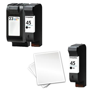 Compatible Multipack HP DeskJet 895cse Printer Ink Cartridges (3 Pack) -51645A
