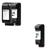 Compatible Multipack HP OfficeJet 1170Cse Printer Ink Cartridges (3 Pack) -51645A