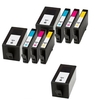 Compatible Multipack HP OfficeJet 6950 All-in-One Printer Ink Cartridges (9 Pack) -T6M15AE
