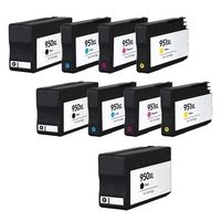 Compatible Multipack HP OfficeJet Pro 8600 Plus e-All-in-one Printer Ink Cartridges (9 Pack) -CN045AE
