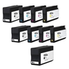 Compatible Multipack HP OfficeJet Pro 8640 e-All-in-One Printer Ink Cartridges (9 Pack) -CN045AE