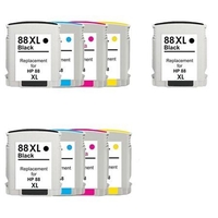 Compatible Multipack HP OfficeJet Pro K8600dn Printer Ink Cartridges (9 Pack) -C9396AE