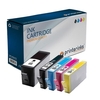 Compatible Multipack HP PhotoSmart Premium C309n TouchSmart Web All-in-One Printer Ink Cartridges (5 Pack) -CN684EE