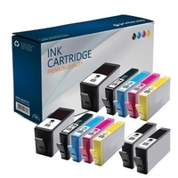 Compatible Multipack HP PhotoSmart Premium C310 e-All-in-One Printer Ink Cartridges (12 Pack) -CN684EE