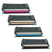 Compatible Multipack Konica Minolta TN212K/C/M/Y Full Set Toner Cartridges (4 Pack)