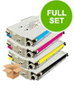 Compatible Multipack Lexmark 15W0900/903 Full Set Toner Cartridges (4 Pack)