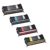 Compatible Multipack Lexmark C5220KS/YS Full Set Toner Cartridges (4 Pack)