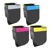 Compatible Multipack Lexmark CS417dn Printer Toner Cartridges (4 Pack) -71B20K0