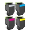 Compatible Multipack Lexmark CS510dte Printer Toner Cartridges (4 Pack) -70C2XK0