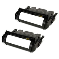 Compatible Multipack Lexmark X634e Printer Toner Cartridges (2 Pack) -12A7465