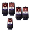 Compatible Multipack Lexmark Z1480 Printer Ink Cartridges (5 Pack) -18C1530
