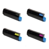 Compatible Multipack Oki 42127457/54 Full Set Toner Cartridges (4 Pack)