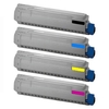 Compatible Multipack Oki 44059209/12 Full Set Toner Cartridges (4 Pack)