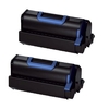 Compatible Multipack OKI MB770dfn Printer Toner Cartridges (2 Pack) -45488802