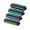 Compatible Multipack Samsung CLP-680ND Printer Toner Cartridges (4 Pack) -CLT-K506L/ELS