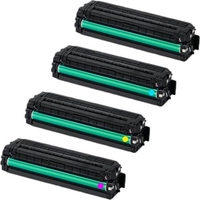 Compatible Multipack Samsung CLT-K/Y504S Full Set Toner Cartridges (4 Pack)