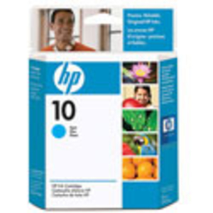 HP 10 Cyan Original Inkjet Cartridge