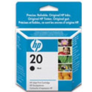 HP 20 Black Original Inkjet Print Cartridge